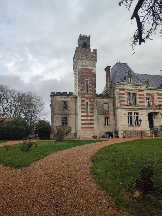 La Tour Carree D'Un Chateau Auzouer-en-Touraine Extérieur photo